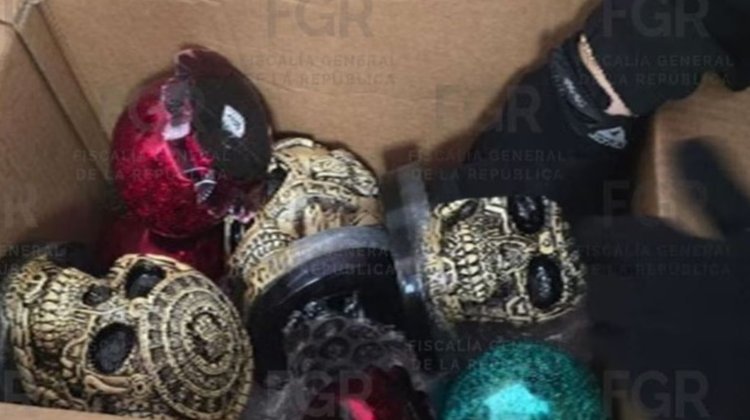 Decomisan droga oculta dentro de ornamentos en Jalisco