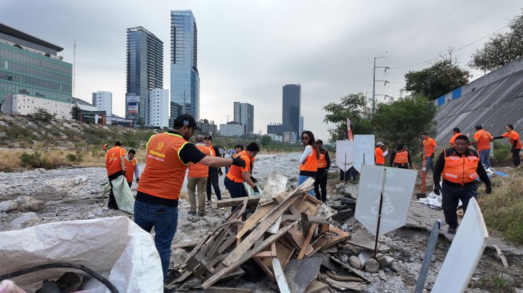 Leones en Acción alcanza 45.7 toneladas de basura recolectadas