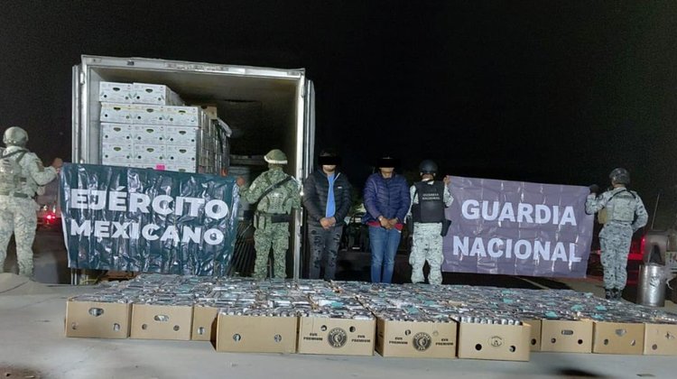 Autoridades aseguran casi 2 toneladas de cocaína en Sonora