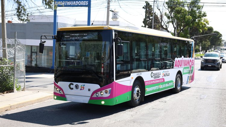 Avanzan pruebas de nuevas rutas troncales en Saltillo