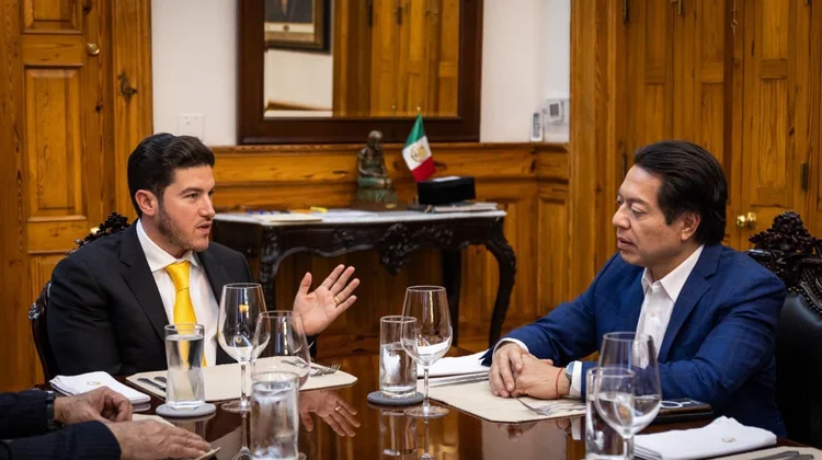 Se reúne Samuel García con Mario Delgado, titular de la SEP