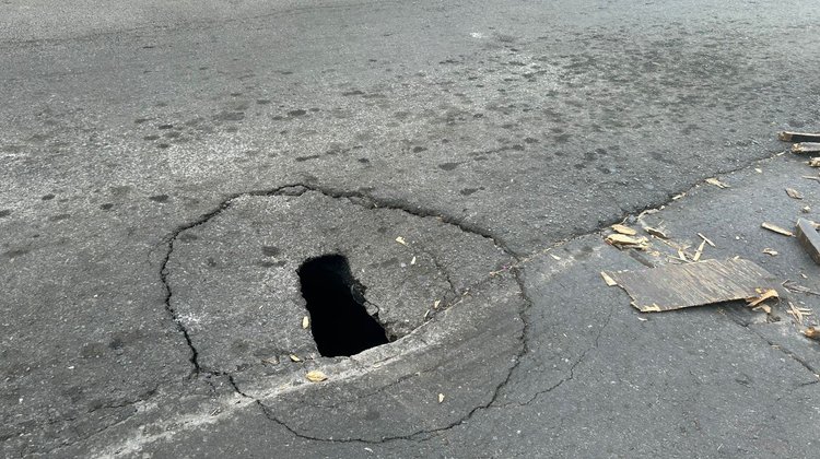 Hundimiento en la Independencia preocupa a vecinos