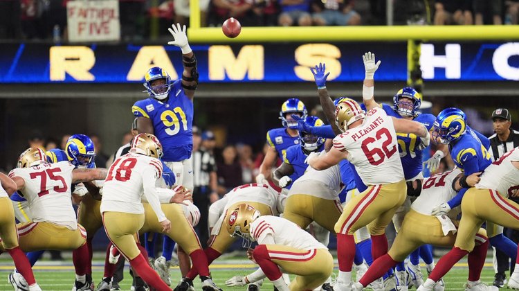 Inicio de Semana 5 NFL: 49ers lesionados vencen a Rams en OT