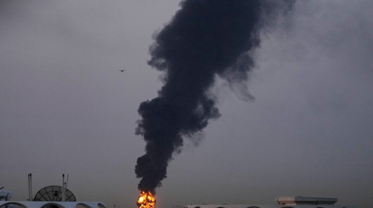 Reporta Irán derribo de dron tras ataques en Teherán