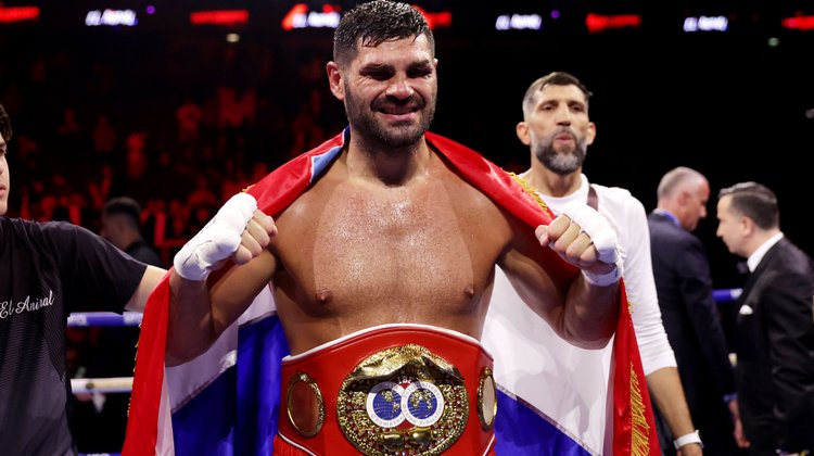 Filip Hrgovic noquea a Moses Itauma y conquista título de la FIB