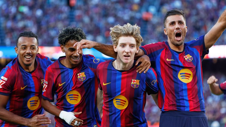 Barcelona vence al Getafe e iguala su mejor inicio en Liga