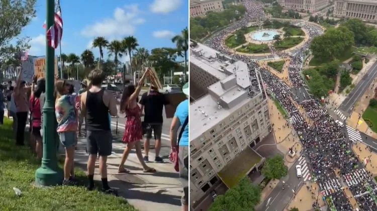 Alistan protesta 'No Kings' en Florida contra Trump