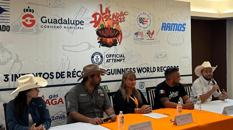 Guadalupe busca armar la discada más grande del mundo
