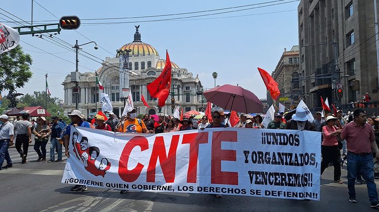 Segob pide a CNTE evitar afectaciones en Ciudad de México