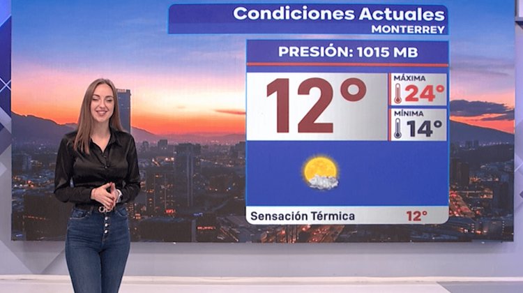 Clima en Monterrey para este jueves 11 diciembre