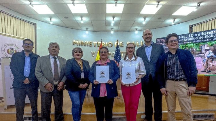 EUA dona 10 mdd a Bolivia para fortalecer su sistema de salud