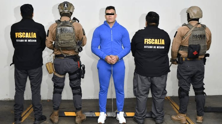 Ingresan a 'El Chino' al penal de Chiconautla, en Ecatepec,