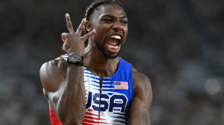 Noah Lyles sufre lesión y abandona la final de 200 metros