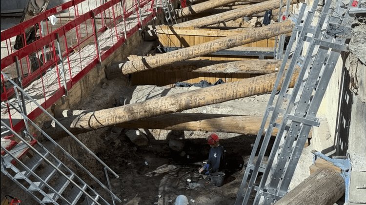 Descubren posible muralla de la Lutecia gala bajo París