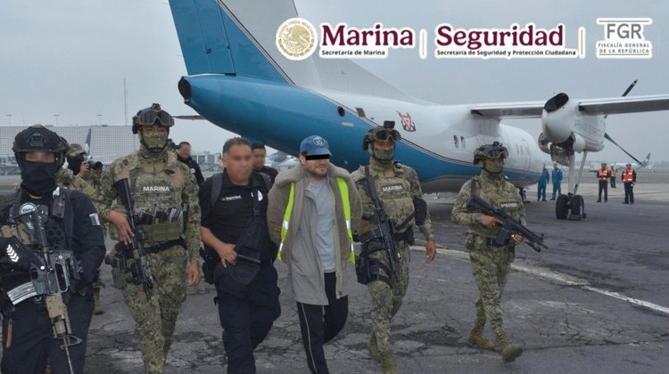 Capitán Sol es trasladado a CDMX tras captura en Zapopan
