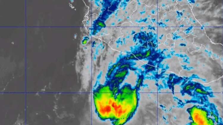 'Vance' provocará lluvias muy fuertes en cuatro estados de México