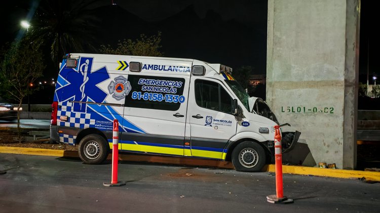Derrape de ambulancia provocó accidente mortal en San Nicolás