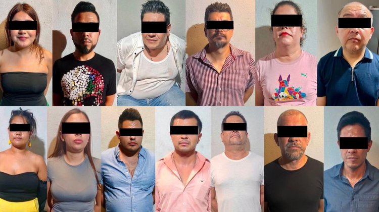 Detienen en San Pedro a trece personas por posibles fraudes