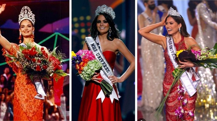 Ellas son las mexicanas que ganaron Miss Universo