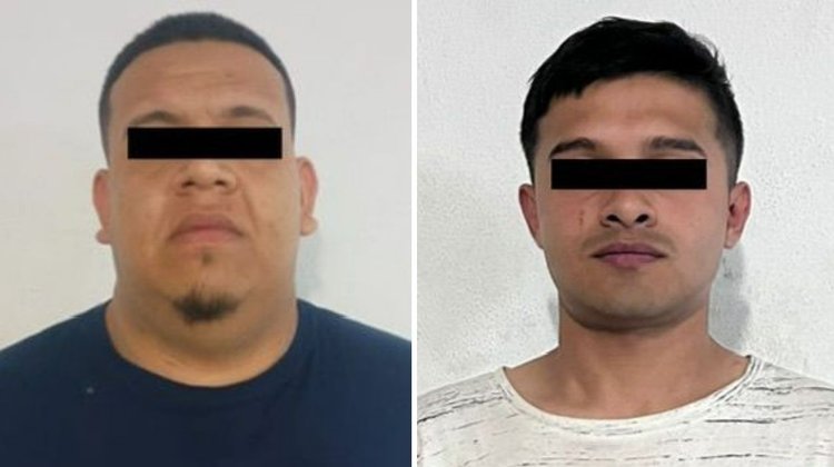 Detienen a dos por presunto narcomenudeo en Santa Catarina