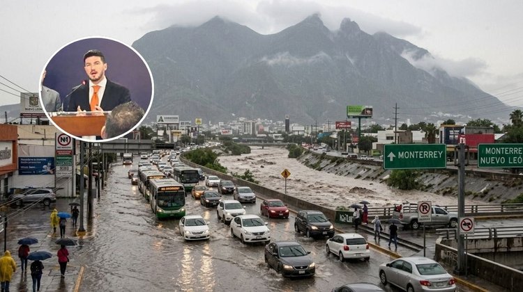Fuerza Civil activa operativo por lluvias en Nuevo León