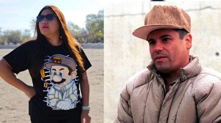 Captan a regidora de La Paz usando playera del 'Chapo' en evento