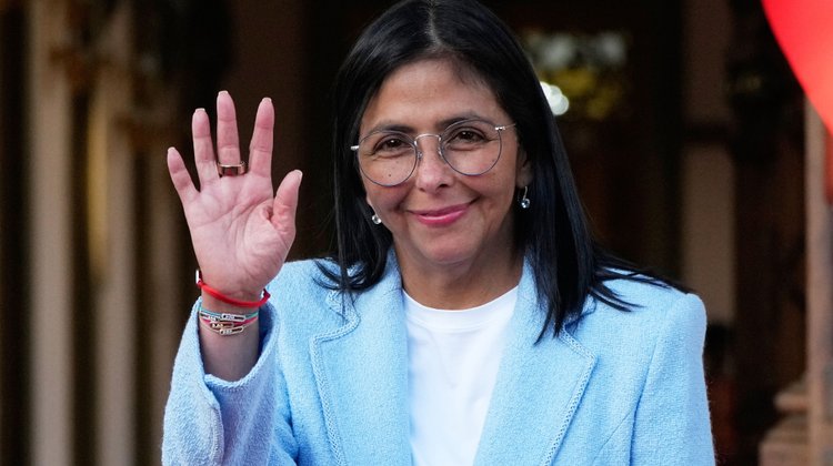 Delcy Rodríguez reporta 1,046 excarcelaciones en Venezuela