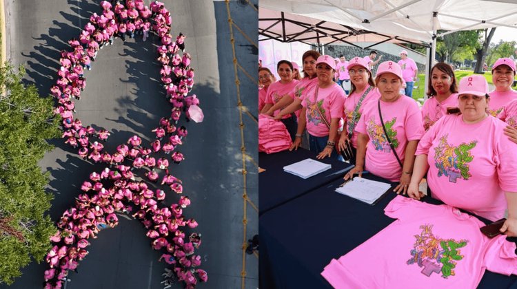 Concluyen Semana Rosa con activación en San Pedro de Pinta