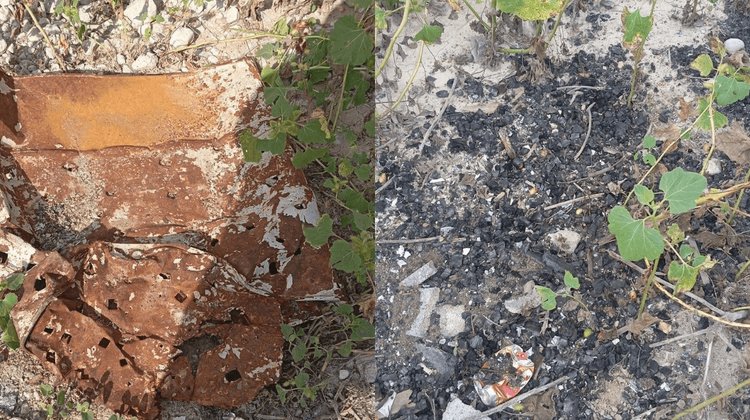 Descubren cinco depósitos con restos calcinados en canal Rodhe