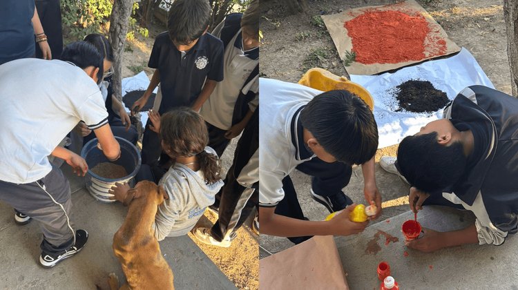 Impulsan tradición del Día de Muertos en la Secundaria Técnica 74