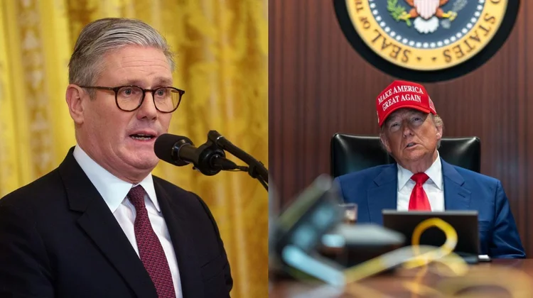 Starmer y Trump abogan por negociar con Irán 