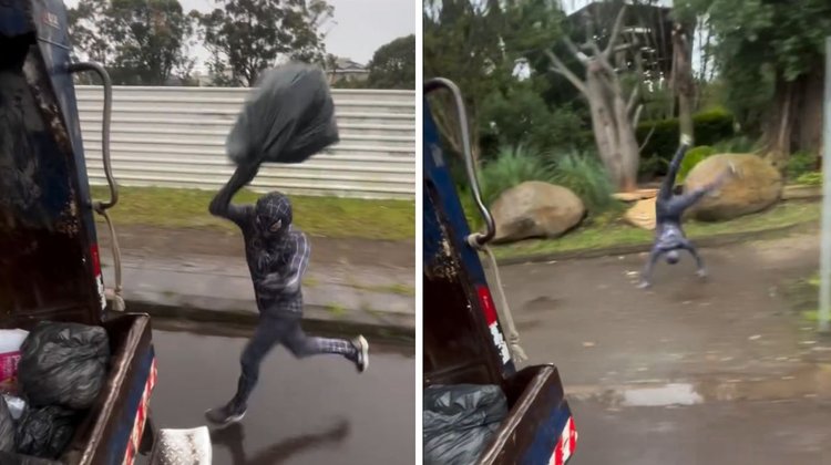 Spider-Man se convierte en recolector de basura épico