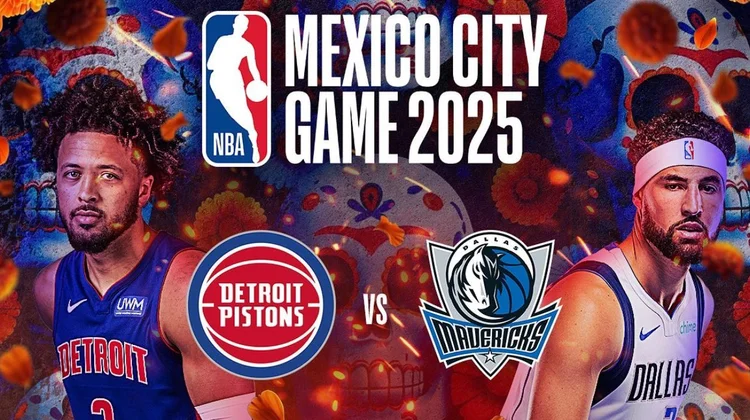 La NBA regresa a México con duelo de lujo: 'Mavericks vs Pistons'