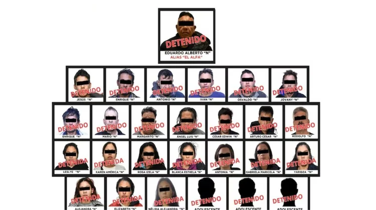 Detienen a 27 criminales por secuestro, extorsión y narcotráfico