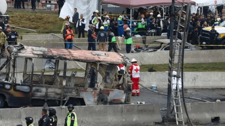 Suman 28 personas fallecidas por explosión de pipa en CDMX