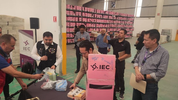 Destruye IEC material electoral extraordinario 2024-2025