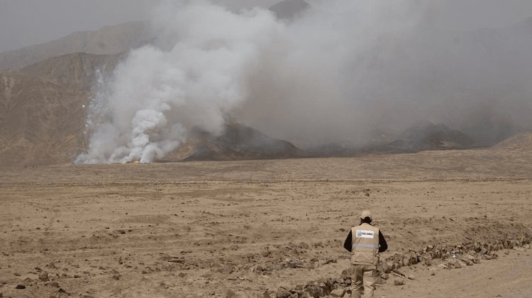 Destruyen más de 8,200 armas de fuego decomisadas en Perú