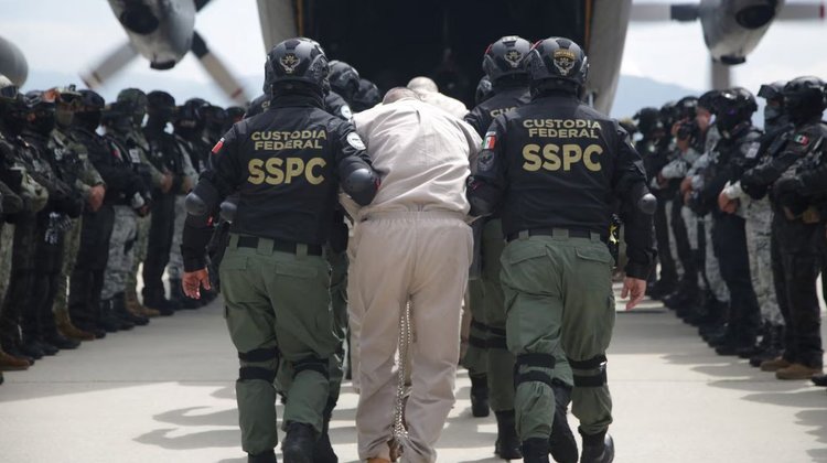 México concreta nueva entrega de reos a EUA desde El Altiplano