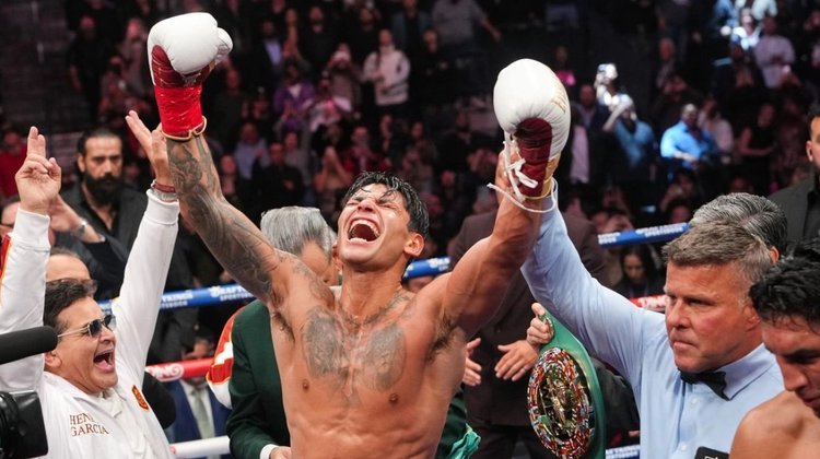 Ryan García conquista título welter del CMB al vencer a Barrios