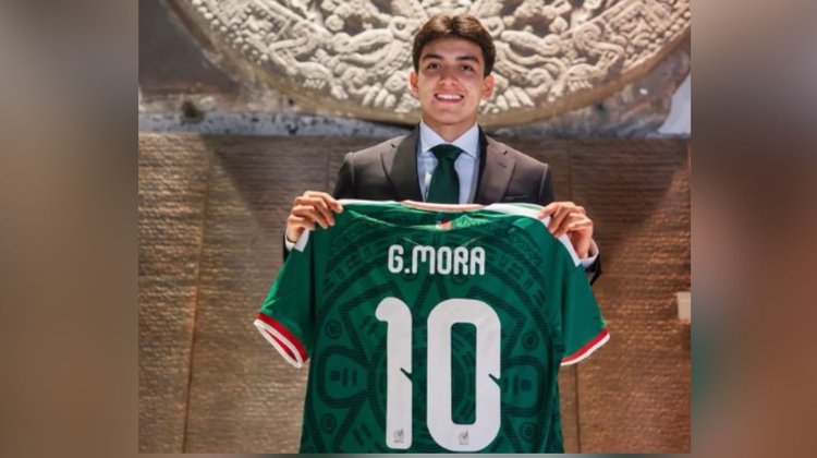 Gilberto Mora hereda el número 10 de la selección mexicana 