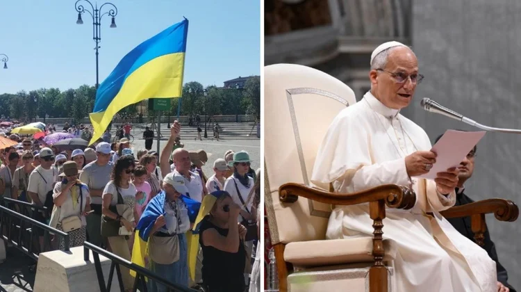 Expresa papa su dolor con ucranianos: 'esta guerra sin sentido'