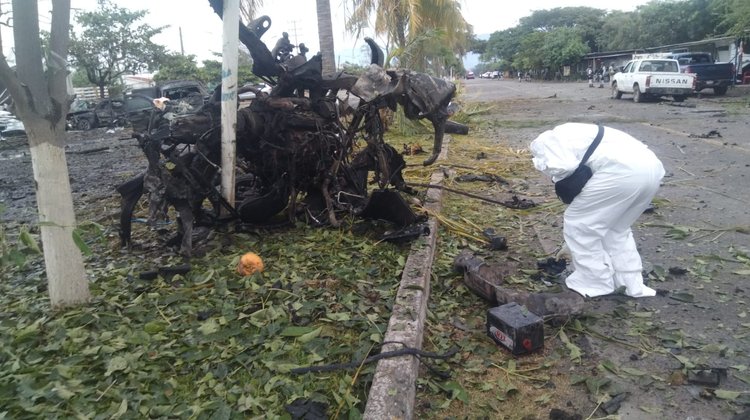 Esto se sabe de explosión en Michoacán por supuesto coche bomba 
