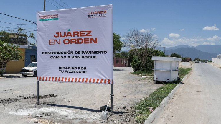 Mejora Juárez movilidad en cruce de San Roque y Monte Kristal