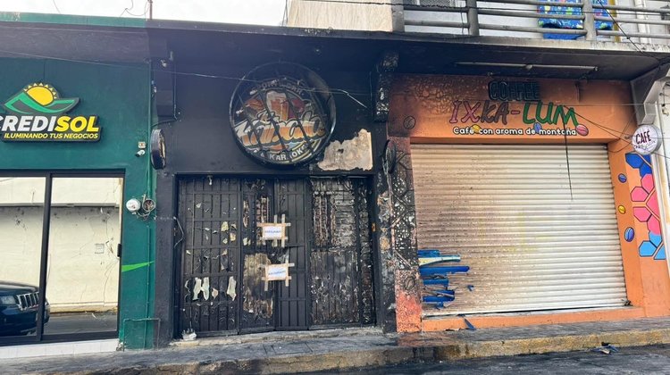 Ataque armado e incendios sacuden bares en Villaflores, Chiapas