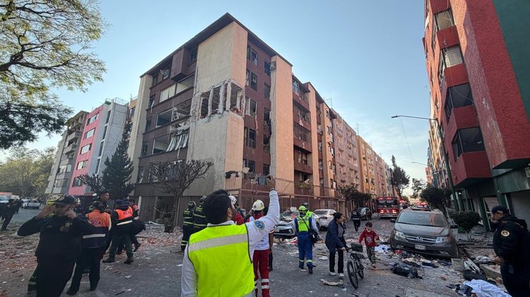 Edificio afectado por explosión en Coyoacán es rehabilitable