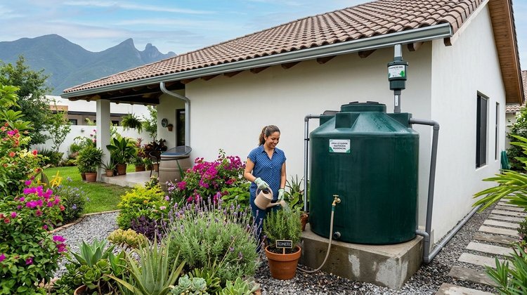 Así puedes aprovechar el agua de lluvia en tu hogar