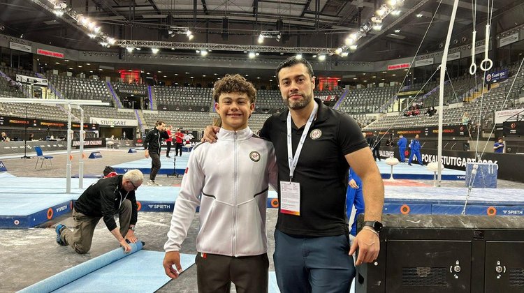 Lorenzo Zaragoza conquista oro en gimnasia artística en Alemania