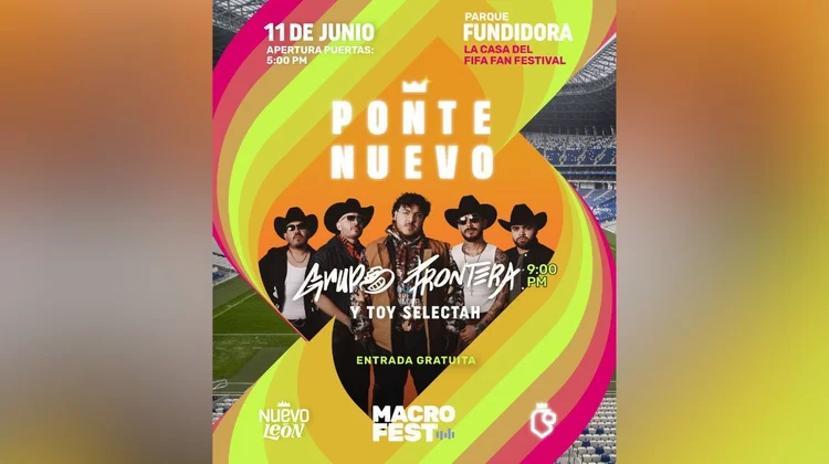 Habrá metro gratis por concierto de Grupo Frontera en Fundidora