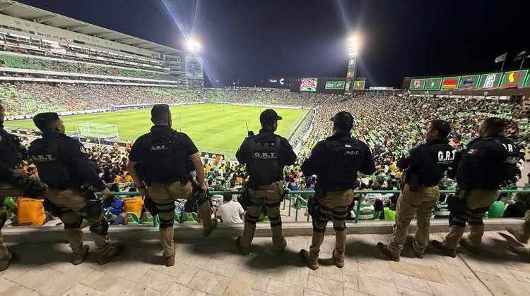 Operativo de seguridad deja saldo blanco durante Santos vs Tigres