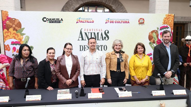 Prepara Saltillo Festival Ánimas del Desierto con 75 actividades